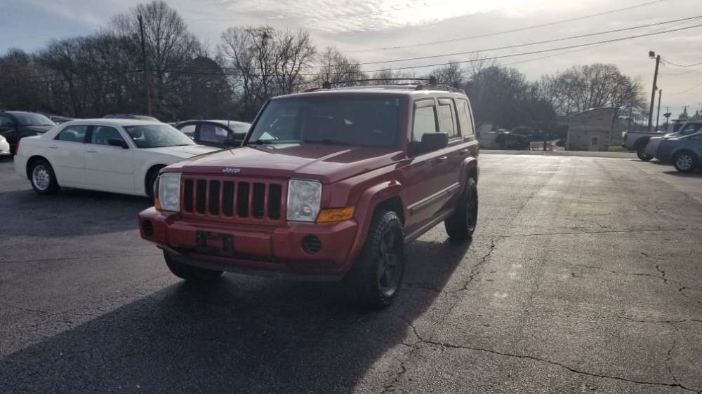Jeep Commander 2006 Red