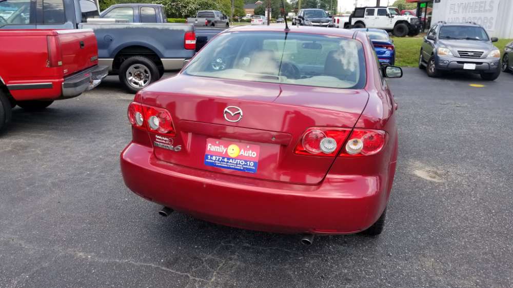 Mazda 6 2005 Red